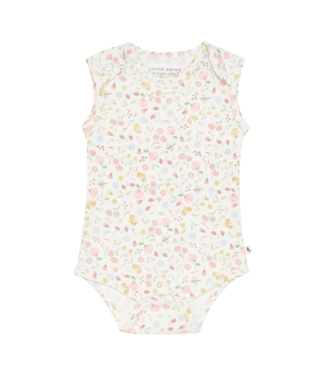 Little Dutch Little Dutch - Romper mouwloos Flowers & Butterflies