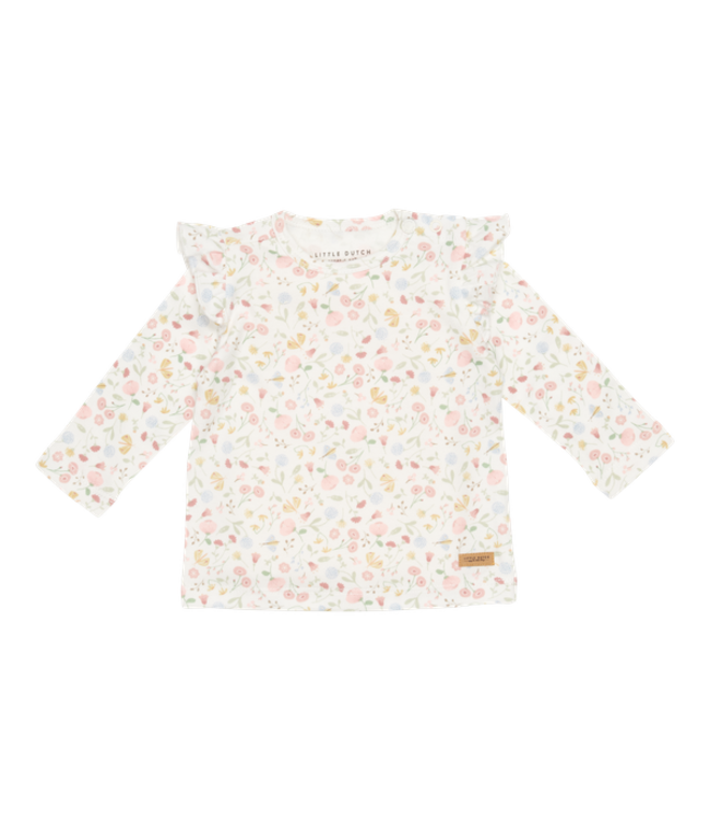 Little Dutch Little Dutch - Shirt lange mouw Flowers & Butterflies