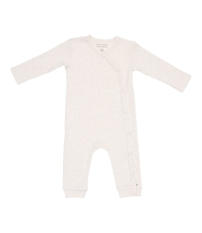 Little Dutch Little Dutch - Boxpakje met overslag Rib Sand