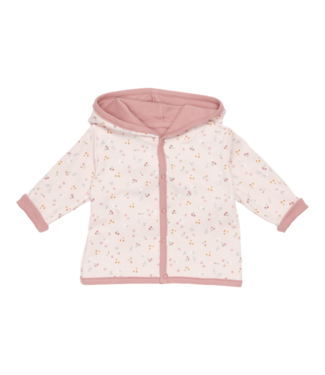 Little Dutch Little Dutch - Reversible babyjasje Little Pink Flowers/Pink