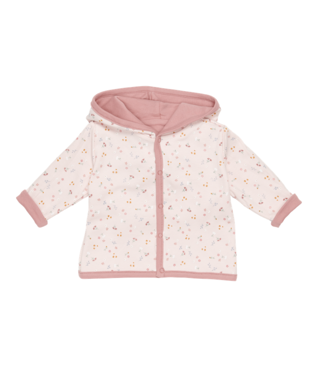 Little Dutch Little Dutch - Reversible babyjasje Little Pink Flowers/Pink