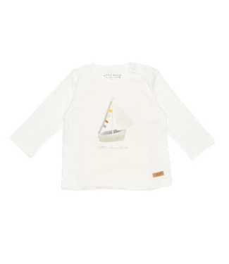 Little Dutch Little Dutch - Shirt lange mouw Sailboat White Adventures