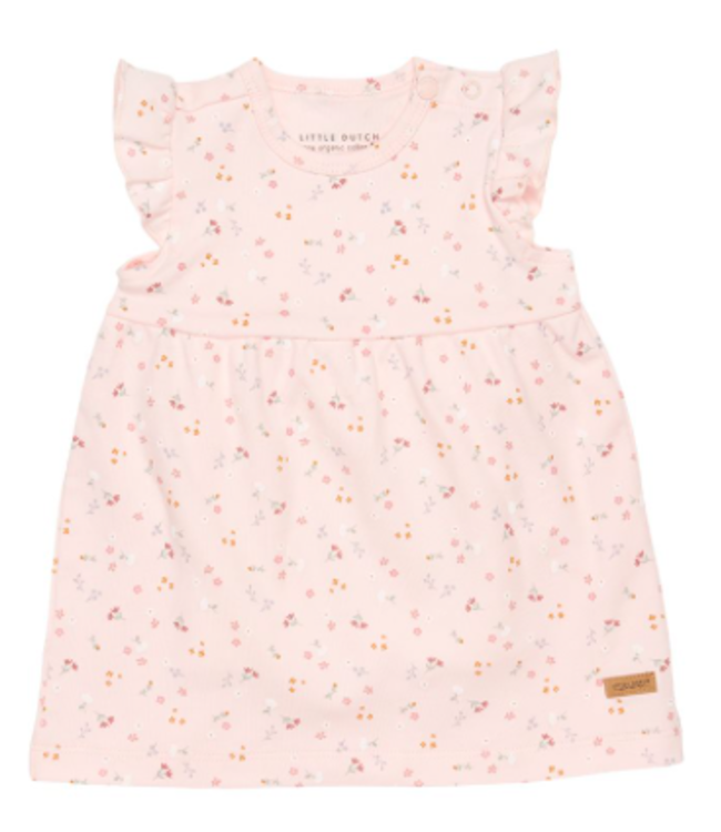 Little Dutch Little Dutch - Jurkje mouwloos ruches Little Pink Flowers