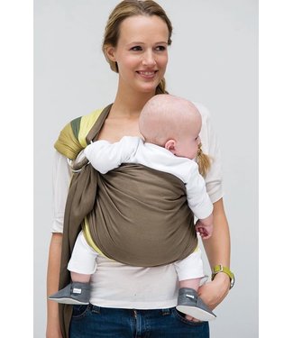 Babylonia baby carriers - BB-sling - Soft jungle - gathered