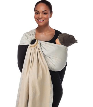 Babylonia baby carriers - BB-sling - Colibri - gathered