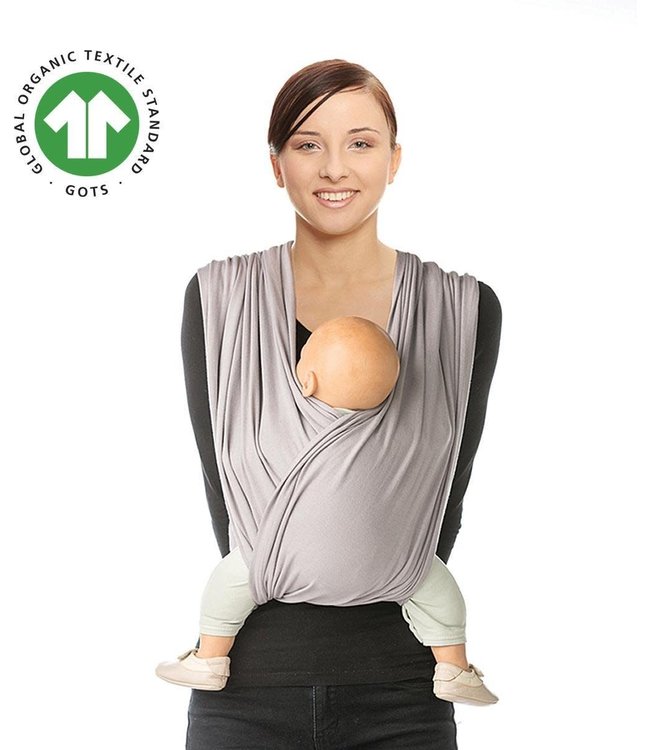 Babylonia baby carriers - Tri-Cotti - Silver cloud - L