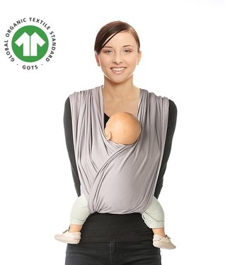 Babylonia baby carriers - Tri-Cotti - Silver cloud - S