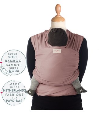 Babylonia baby carriers - Tricot-slen bamboo - Woodrose - 1