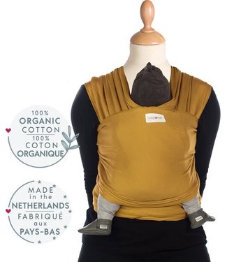 Babylonia baby carriers - Tricot-Slen Organic - Amber Gold - 1