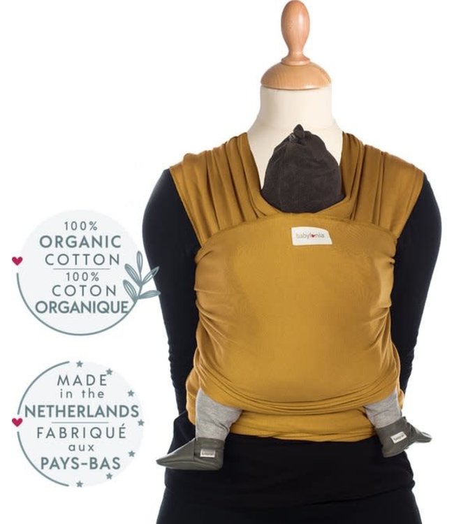 Babylonia baby carriers - Tricot-Slen Organic - Amber Gold - 1