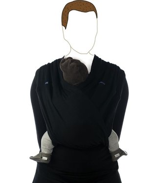 Babylonia baby carriers - Tri-Cotti - Black - M