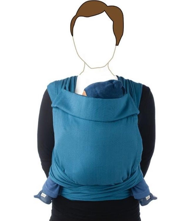 Babylonia baby carriers - BB-tai - Campanula blue - sizer