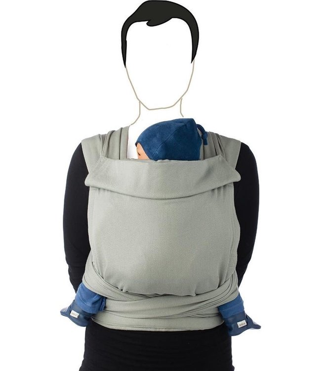Babylonia baby carriers - BB-tai - Soft grey - sizer