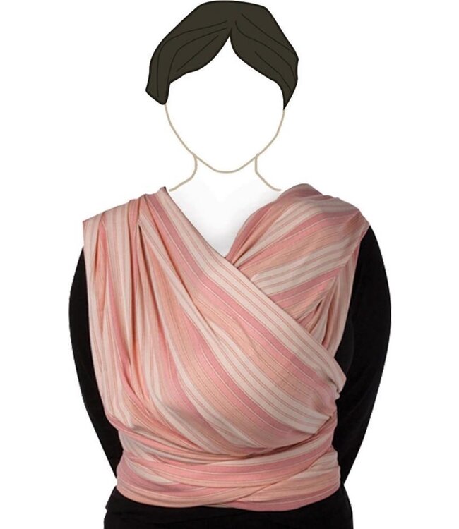 Babylonia baby carriers - BB-slen - Lychee - 560 cm