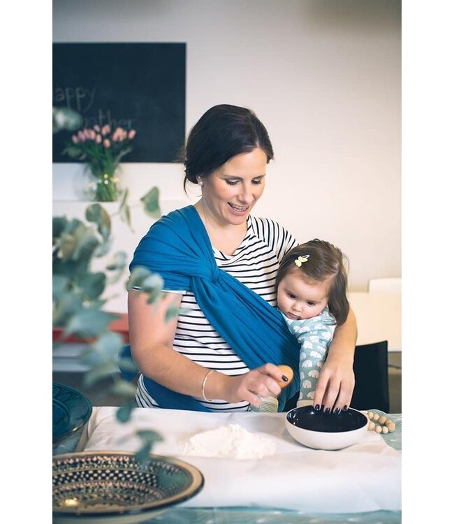 Babylonia baby carriers - BB-slen - Campanula blue - 460 cm