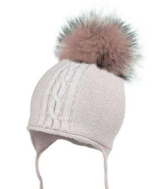 Jamiks Jamiks - Muts Met Pompom - Roze