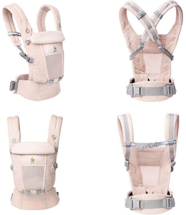 Ergobaby Ergobaby - Adapt Soft Flex Mesh- Pink Quartz