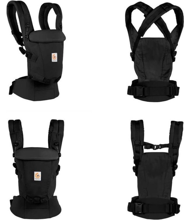 Ergobaby Ergobaby - Adapt Soft Touch Cotton- Onyx Black