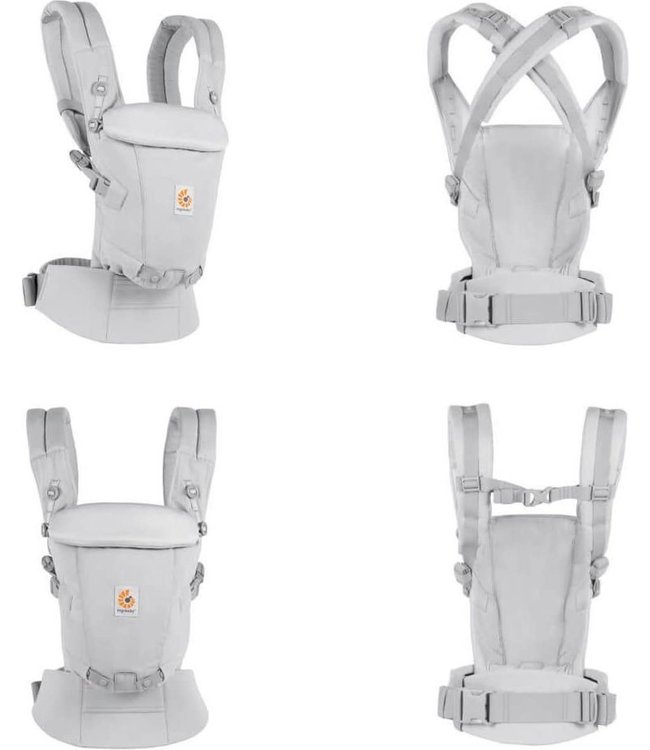 Ergobaby Ergobaby - Adapt Soft Touch Cotton- Pearl Grey