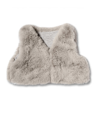 First First - B Waistcoat Fur - Grey