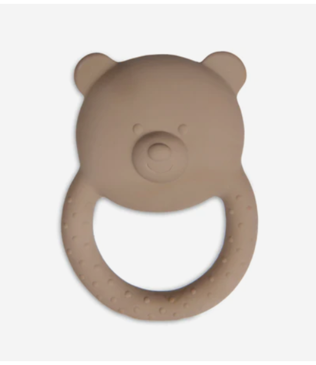 Jollein Jollein - Bijtring Rubber Teddy Bear Biscuit