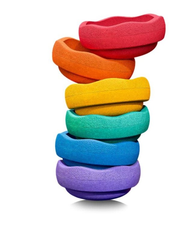 Stapelstein Stapelstein - ORIGINAL | Rainbow Classic | 6