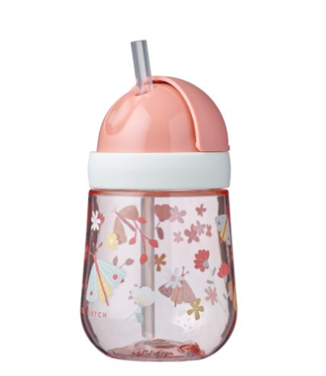 Mepal Mepal - Little Dutch - Rietjesbeker 300ml - Flowers&Butterflies