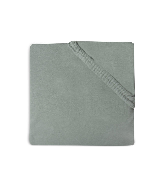 Jollein Jollein - Hoeslaken Jersey 70x140/75x150cm ash Green