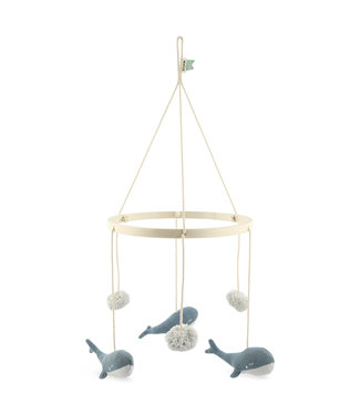 Trixie Trixie - Crib mobile - Whale