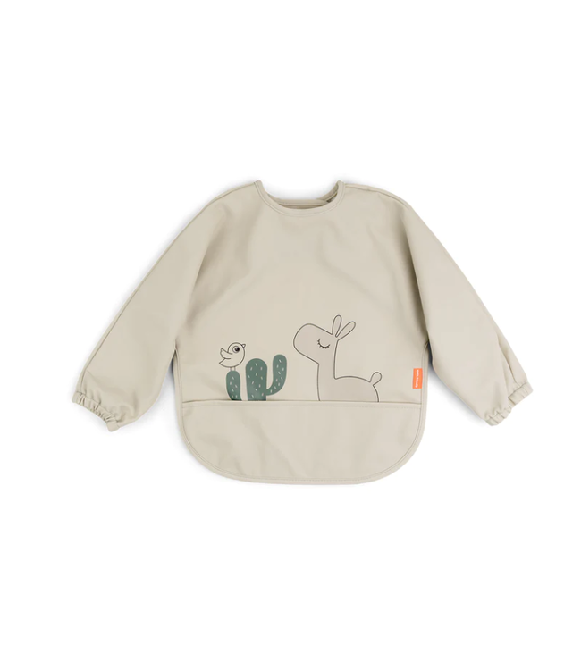 Done by Deer Done by Deer - Sleeved pocket bib Lalee Sand