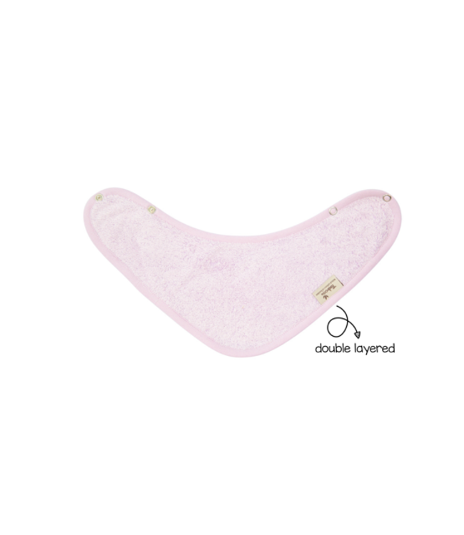 Timboo Timboo - Bandana Bib Doubled 36X20Cm - Silky Lilac