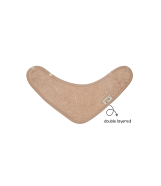 Timboo Timboo - Bandana Bib Doubled 36X20Cm - Savannah Sand