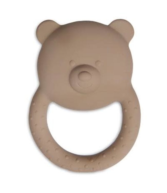 Jollein Jollein - Bijtring Rubber Teddy Bear Biscuit