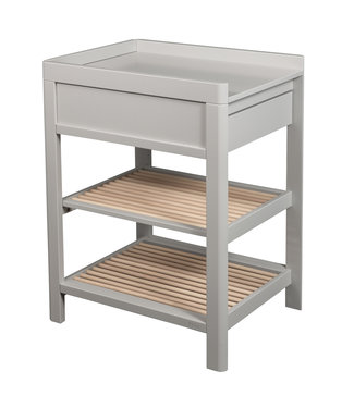 Troll Nursery Troll Nursery - Verzorgingstafel Duo Lukas Soft Grey-Natuur