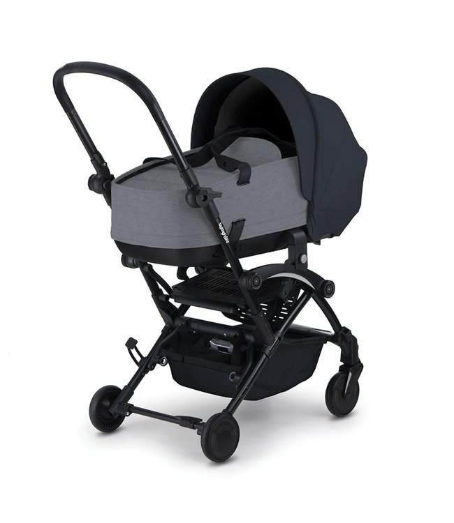 Bumprider Bumprider - Connect Bassinet - Grijs gemêleerd