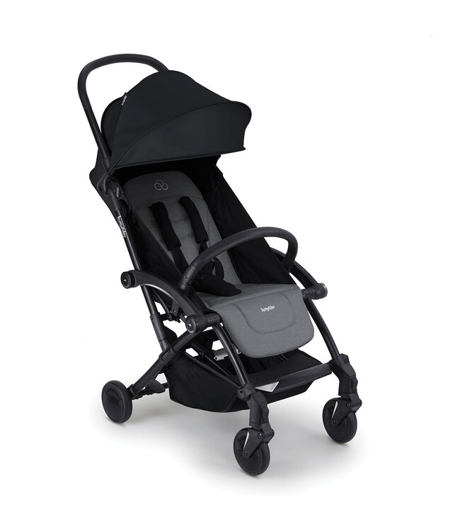 Bumprider Bumprider - Connect buggy 3.0 - Zwart-Grijs gemêleerd