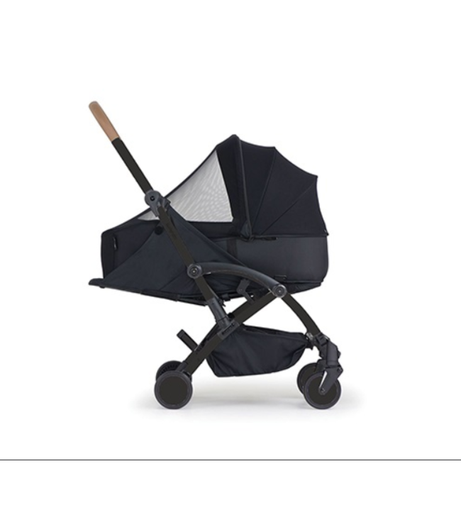 Bumprider Bumprider - Connect Muggennet draagmand - Zwart