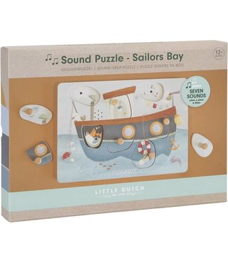 Little Dutch Toys Little Dutch Toys - Geluidenpuzzel Sailors Bay FSC