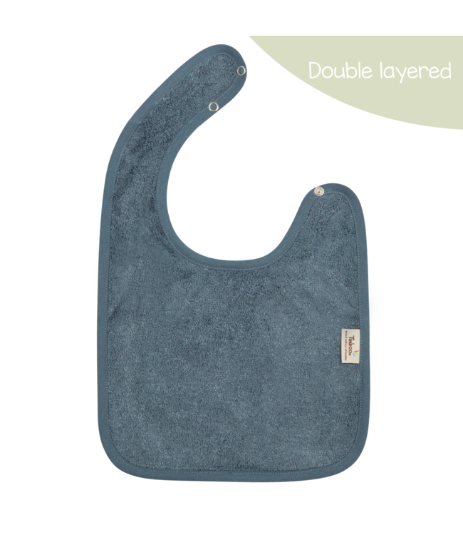 Timboo Timboo - Bib Doubled 26X38Cm - Marin