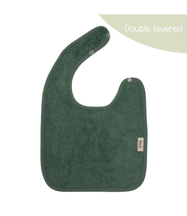 Timboo Timboo - Bib Doubled 26X38Cm - Aspen Green