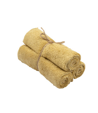 Timboo Timboo - Guest Towel 29.5X50Cm (3 Pcs) - Honey Yellow