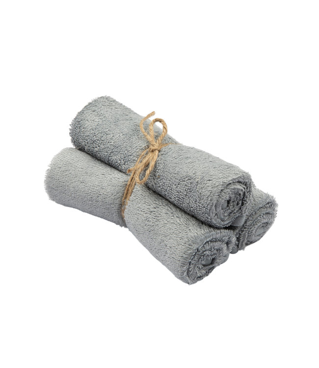 Timboo Timboo - Guest Towel 29.5X50Cm (3 Pcs) - Moon Blue
