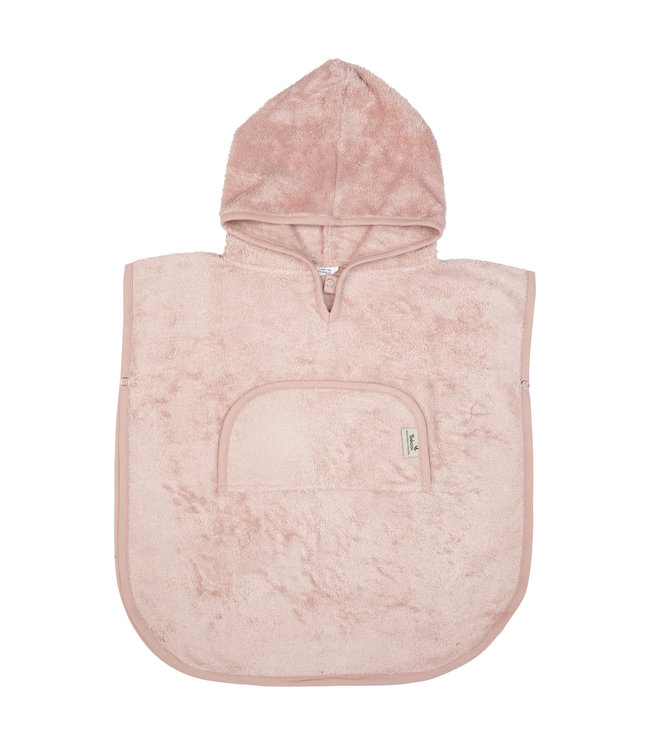 Timboo Timboo - Poncho V-Neck (2-4Y) - Misty Rose