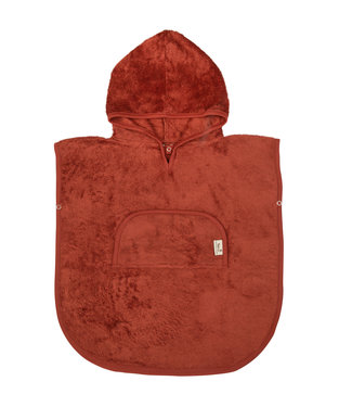 Timboo Timboo - Poncho V-Neck (2-4Y) - Rosewood