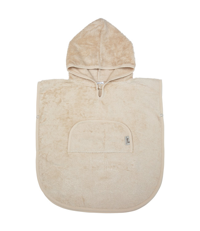 Timboo Timboo - Poncho V-Neck (2-4Y) - Frosted Almond