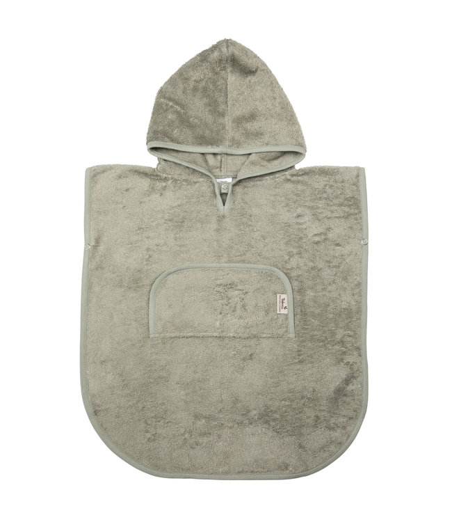 Timboo Timboo - Poncho V-Neck (2-4Y) - Whisper Green