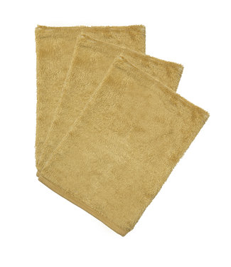 Timboo Timboo - Washcloth (3 Pieces) - Honey Yellow