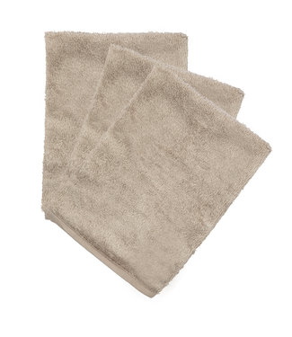 Timboo Timboo - Washcloth (3 Pieces) - Feather Grey