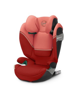 Cybex SOLUTION S2 I-FIX Hibiscus Red | red