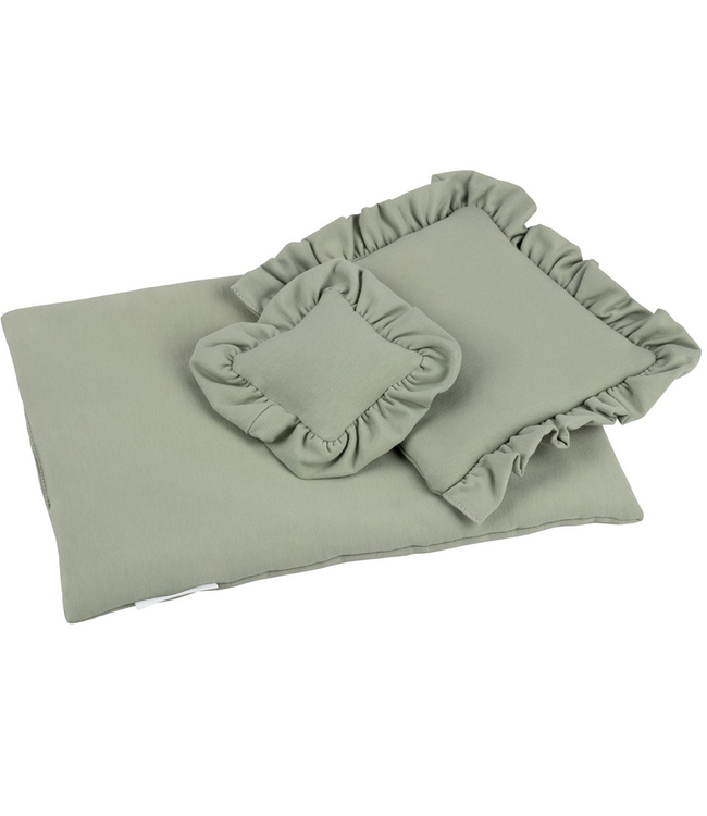 Cotton & Sweets Cotton & Sweets - Mini Bedding Set - Desert green